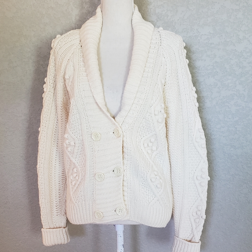 See By Chloe bubble style knit chucky cardigan size 4